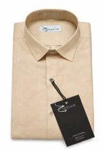 Neehar | Cream Colour Formal Shirt for Men | Office & Daily Wear - Image 3