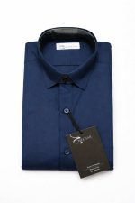 Neehar | Dark Blue Formal Shirt for Men | Office & Daily Wear - Image 4