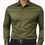 Neehar | Dark Green Formal Shirt for Men | Office & Daily Wear