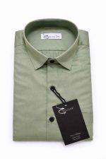 Neehar | Dusty Green Formal Shirt for Men | Office & Daily Wear - Image 4