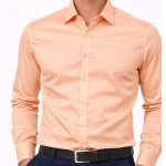 Neehar | Orange Formal Shirt for Men | Office & Daily Wear
